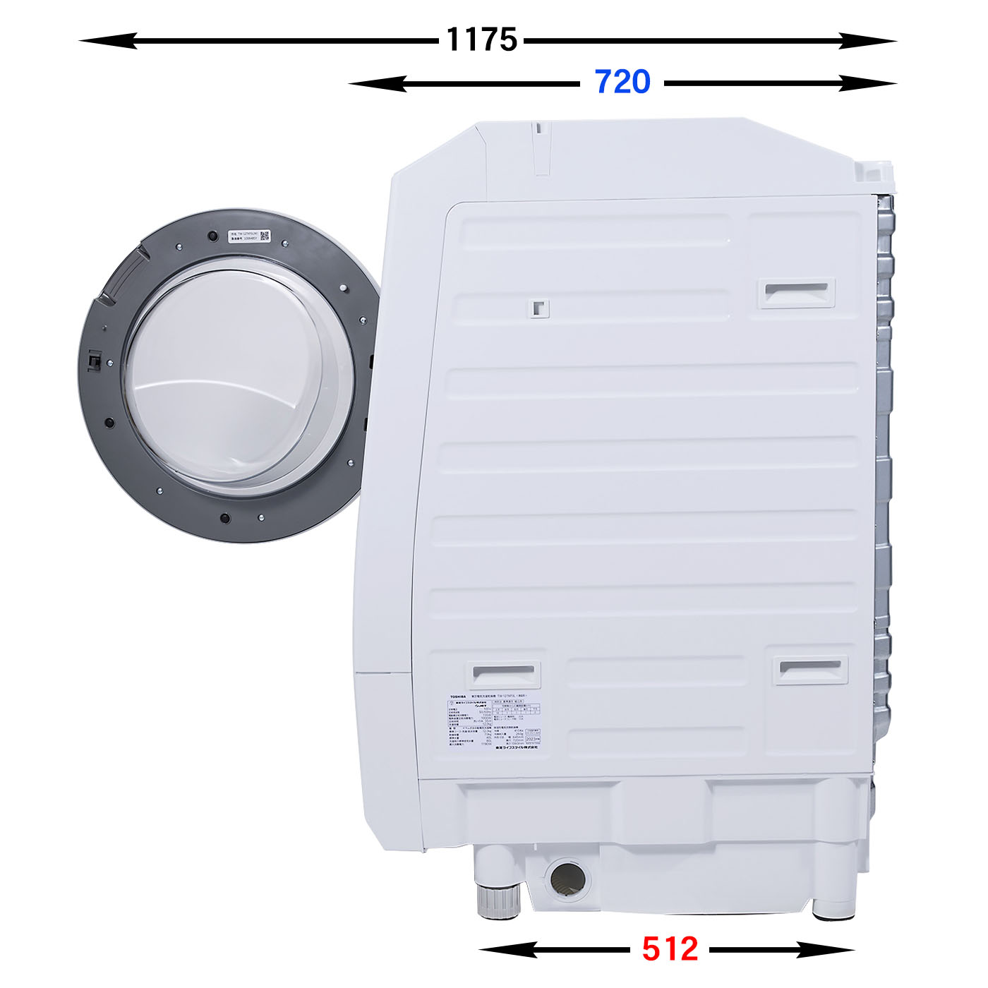 K★★067 東芝 ドラム式洗濯機 TW-127XP3L ZABOON 設置無料 東芝 ZABOON TW-127XP3L(T) [ボルドーブラウン] 価格比較 - 価格.com