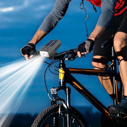 ソーラーパワー自転車ライト 2