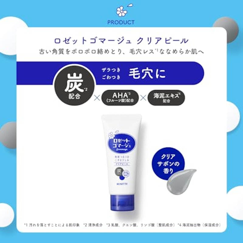 ロゼットゴマージュ クリアピール 3