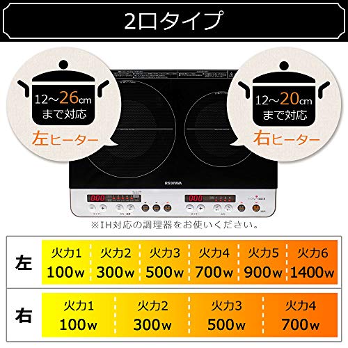 2口IHコンロ 3