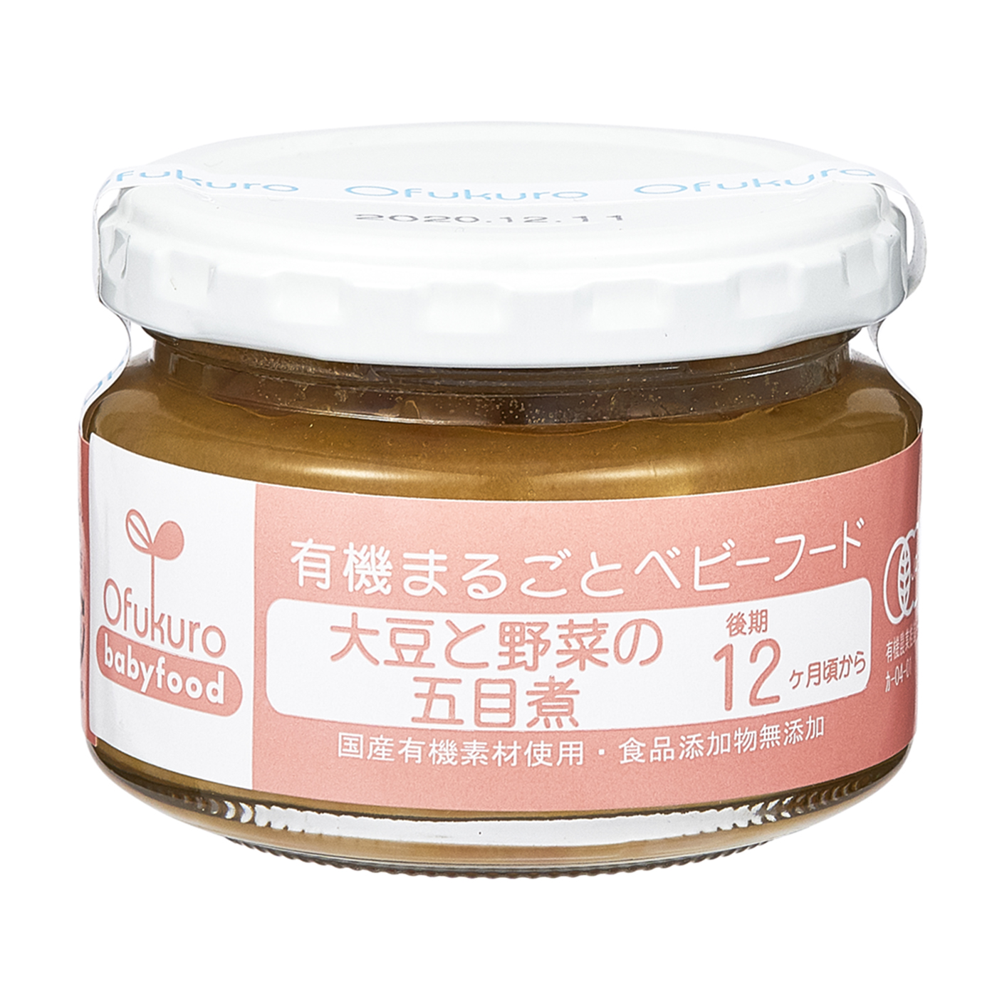 Ofukuro 有機まるごとベビーフード 大豆と野菜の五目煮 1