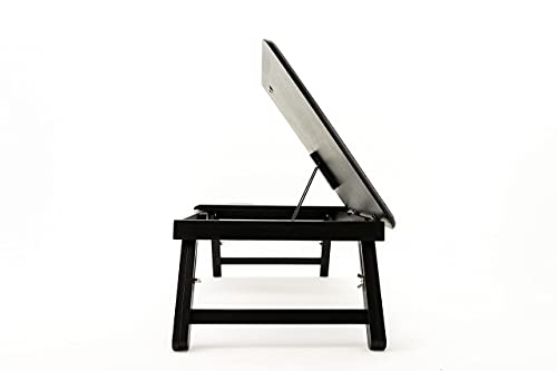ブラックバンブーローテーブル 4