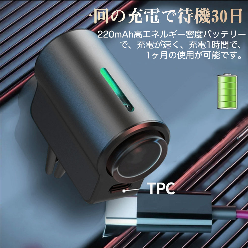車用スマートアロマディフューザー 8