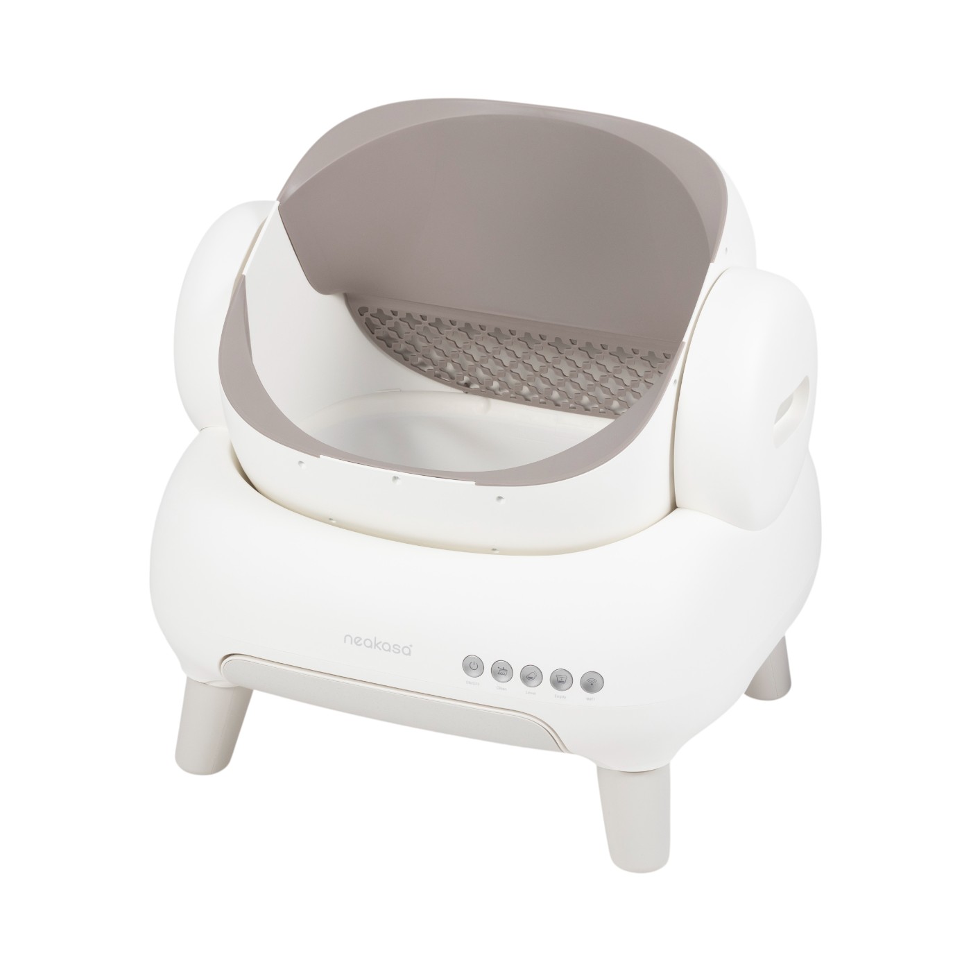 全自動猫トイレ CATCOOL Amazon | 全自動猫トイレ 10つのセンサー搭載,猫用階段付き猫トイレ