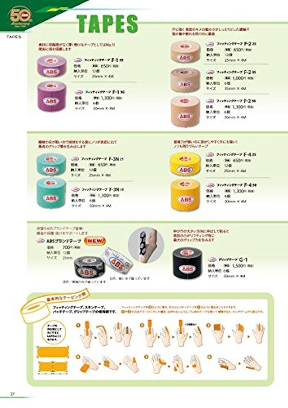 フィッティングテープ 2