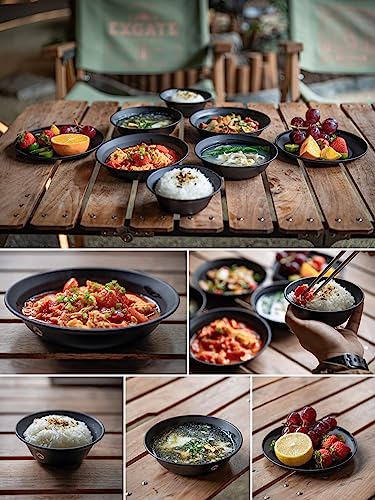 キャンプ飯用ステンレス食器セット 6