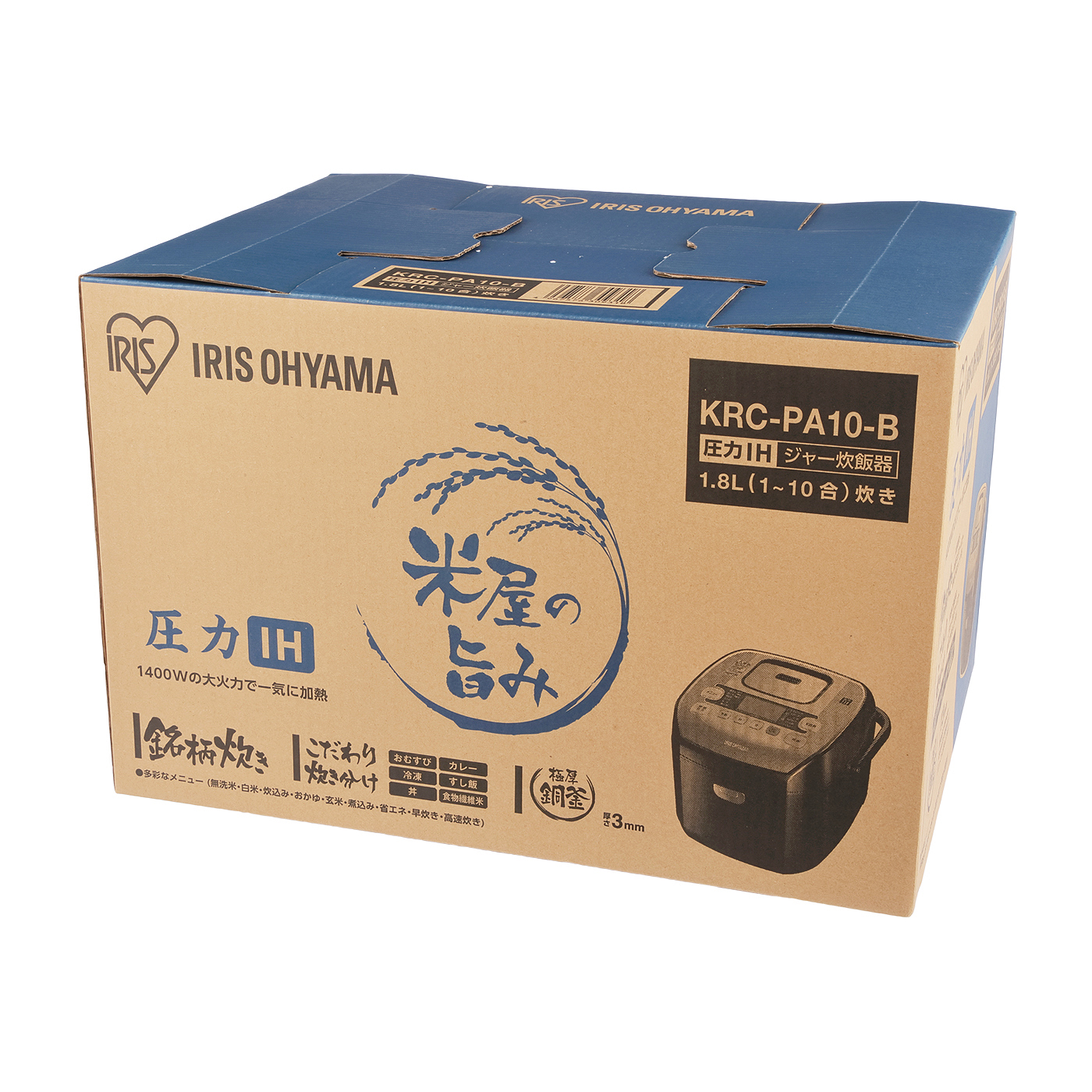 銘柄炊き 圧力IHジャー炊飯器 7