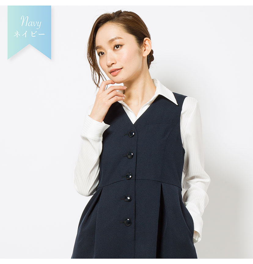 マタニティ事務服・ジャンパースカート 12