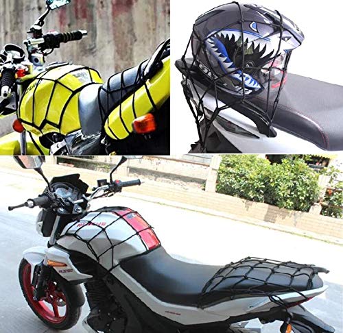 フック付き荷物固定バイクネット 6
