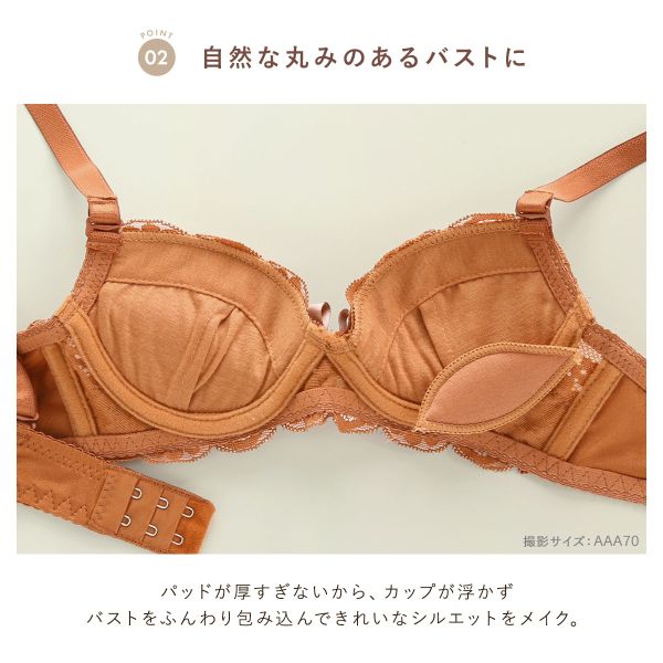 SONIA black 花柄スカラップレースリボンブラジャー・ショーツセット 3