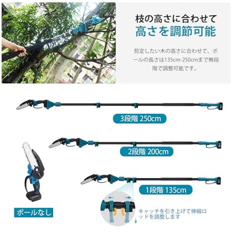 電動チェーンソー 4