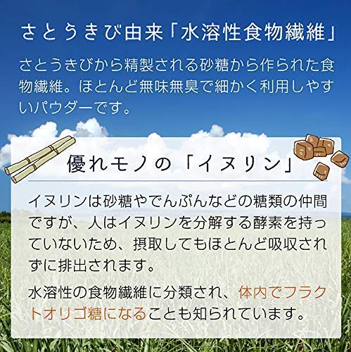 水溶性食物繊維 イヌリン 4