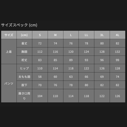 ROUGH WATER レインスーツ 8