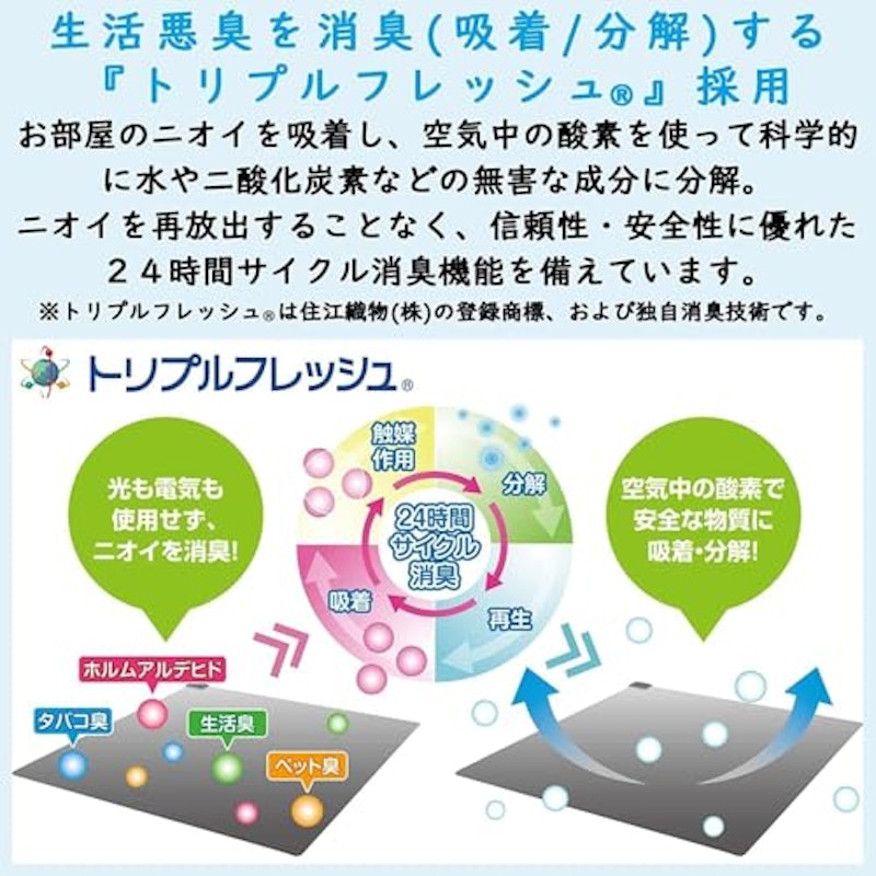 空気をキレイにする小さくたためるホットカーペット 3