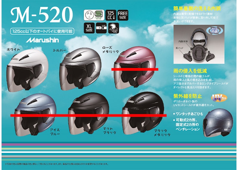 ジェットヘルメット 2