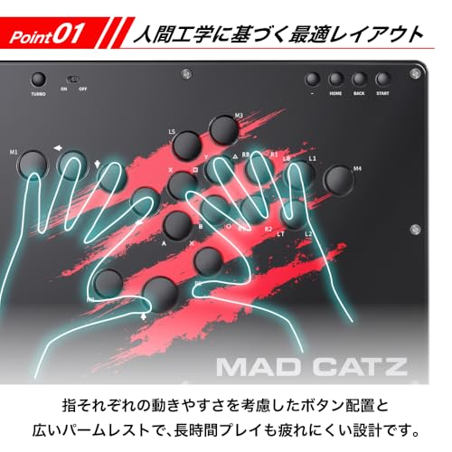 N.E.K.O. All-Button Arcade Controller 2