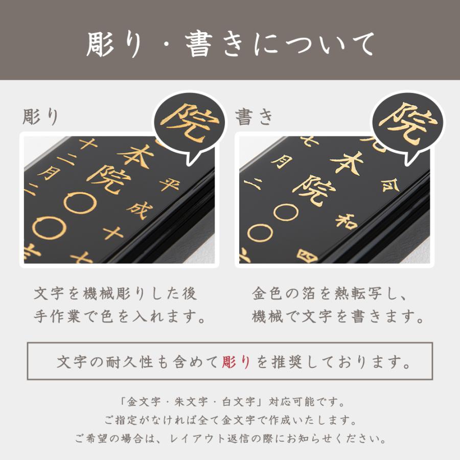 塗り位牌 4
