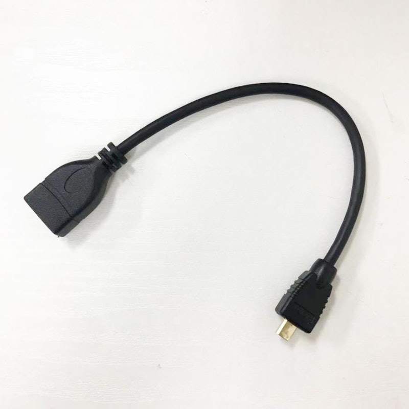 Micro HDMI to HDMI変換ケーブル 1
