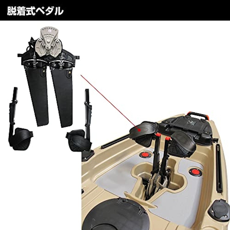 Tarpon300 ペダルカヤック 6