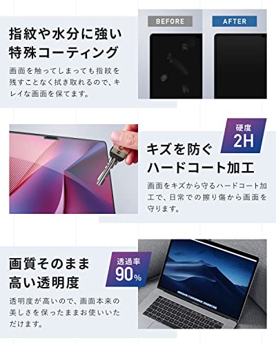 MacBook Air 13.6インチ保護フィルム 4