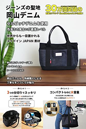 岡山デニム ミニトートバッグ 3