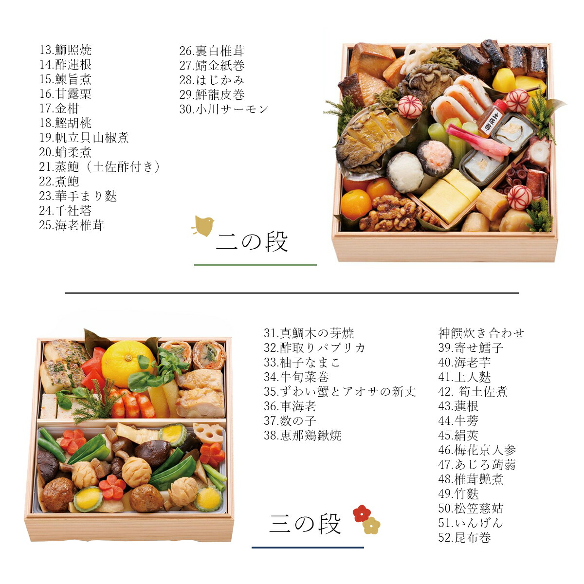 五節會生おせち 匠 4