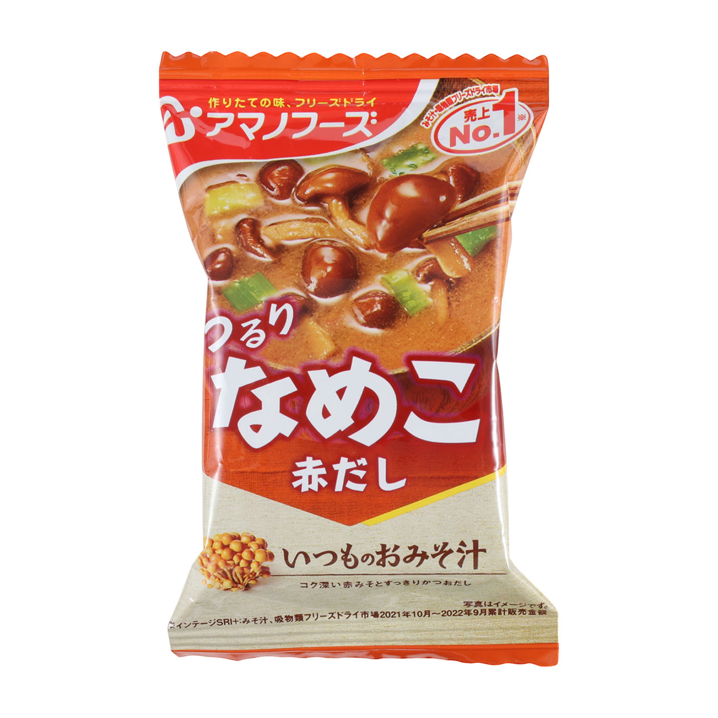 いつものおみそ汁 なめこ 赤だし 1
