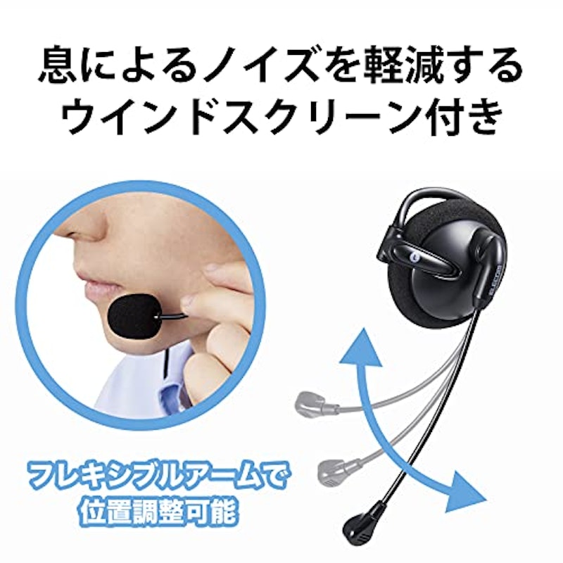 耳掛けタイプヘッドセット 4