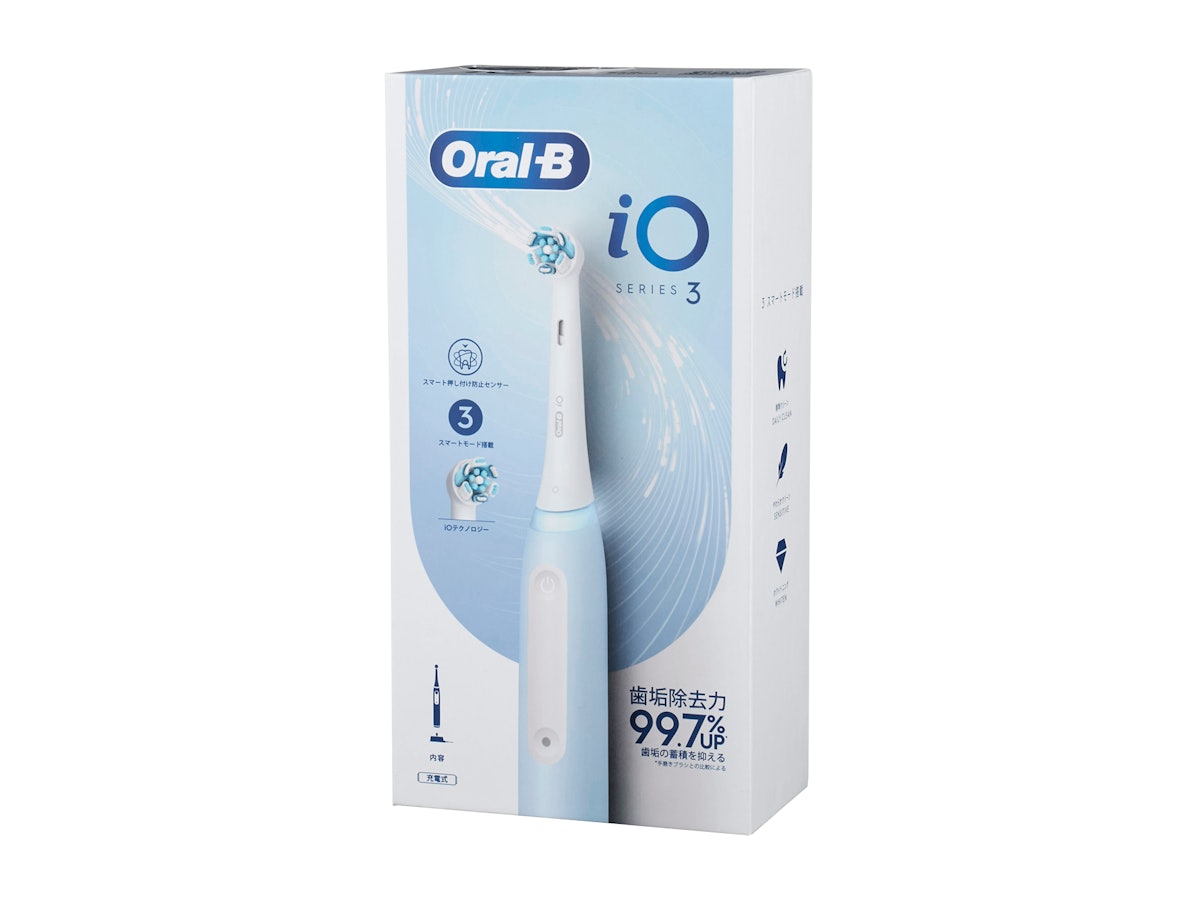 BRAUN オーラルB 電動歯ブラシ iO3 IOG31A60IBをレビュー BRAUN オーラルB 電動歯ブラシ iO3 IOG31A60IBをレビュー
