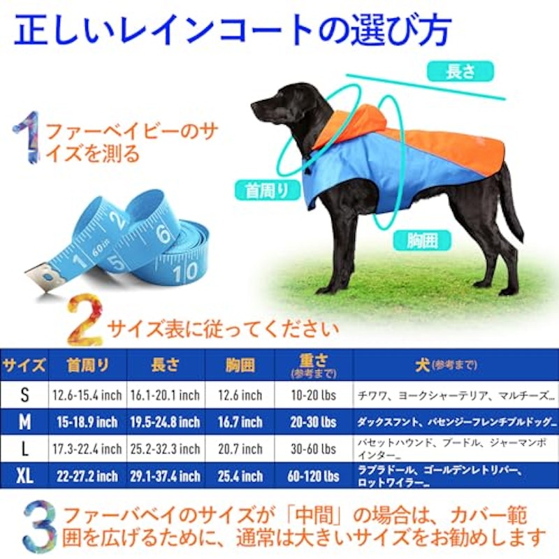 犬 レインコート 6
