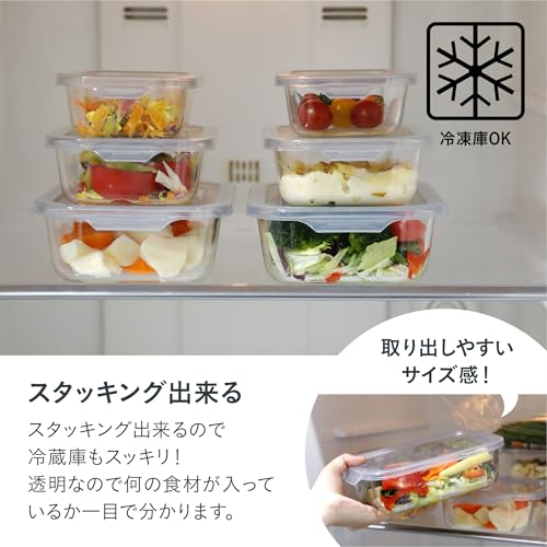 耐熱ガラス保存容器 4