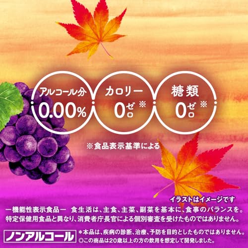 食生活サポートぶどうサワーノンアルコール 4