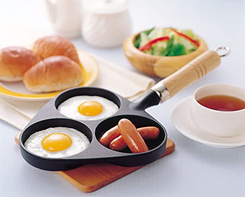 南部鉄器 フライパン 目玉焼3ヶ焼 3
