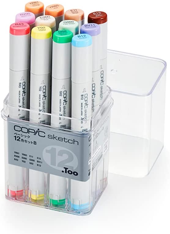 Too コピック スケッチ ベーシック 72色セット 多色 イラストマーカー マーカー マーカーペン