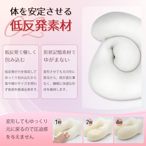 ラクネル モチふわ 極楽ネックピロー 5