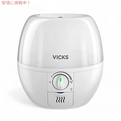 VICKS 加湿器 Amazon.co.jp: Vicks ヴィックス スチーム式加湿器 8畳 VICKS