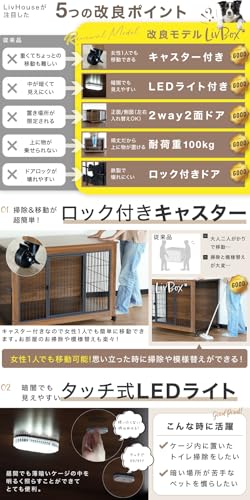 ペットケージ Liv Box 3