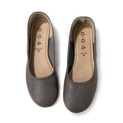 O.G.A バレエシューズ ローヒールパンプス 1