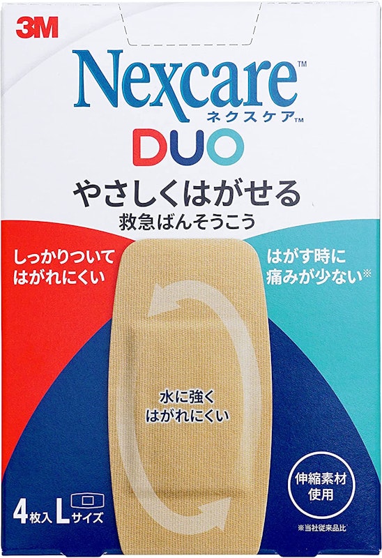 ネクスケア DUO やさしくはがせる救急ばんそうこう 1