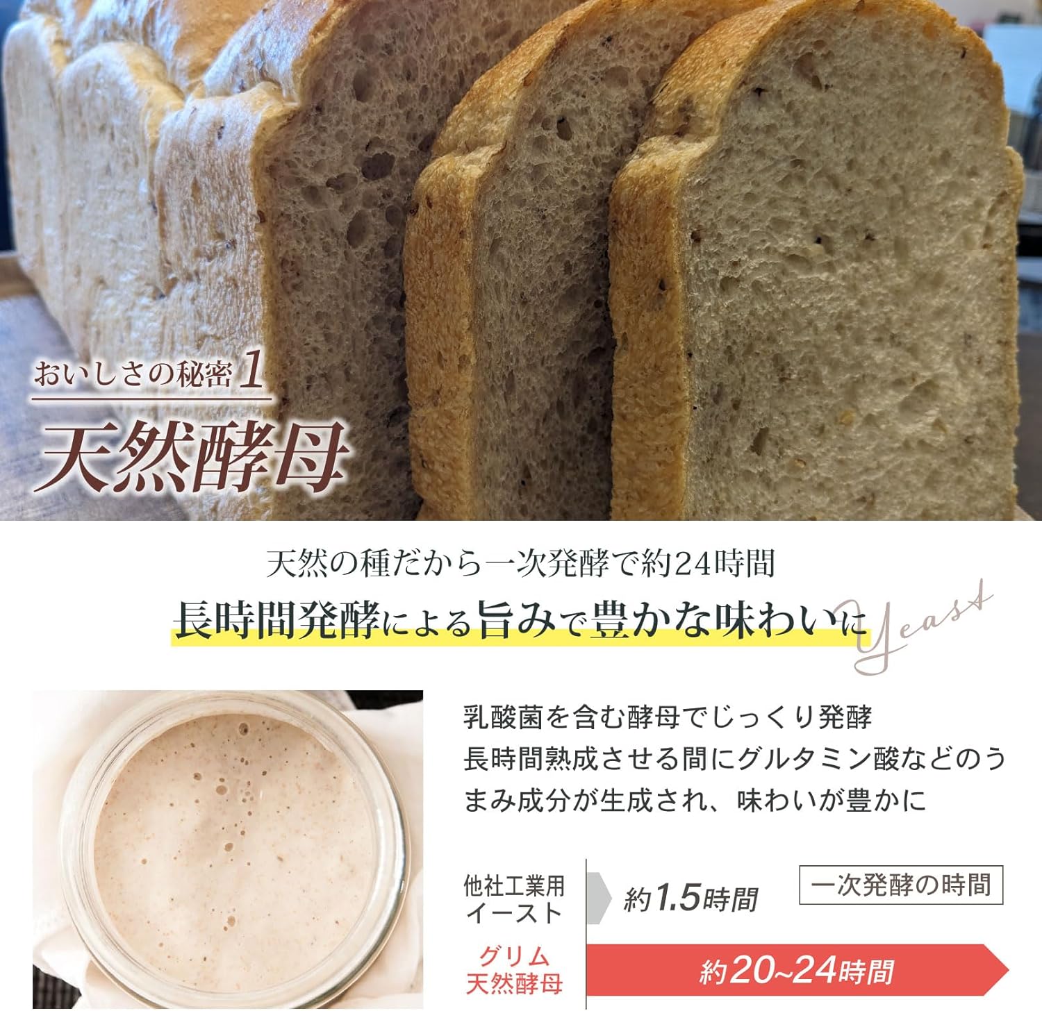 天然酵母玄米山食 4
