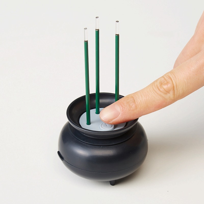 火を使わないLED線香自動消灯 8
