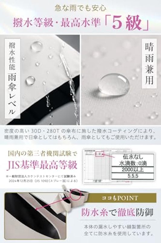 折りたたみ日傘 5