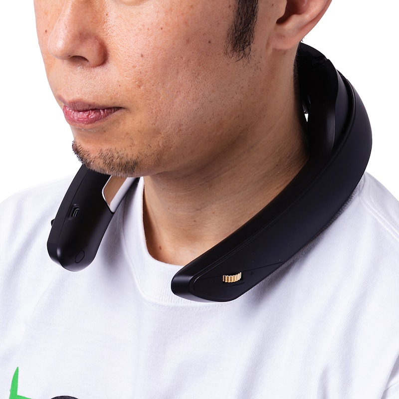 冷却プレート搭載式首掛け扇風機 2