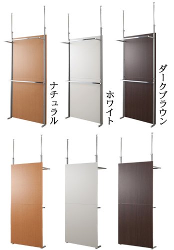 突っ張り間仕切りクローゼットパーテーション 3
