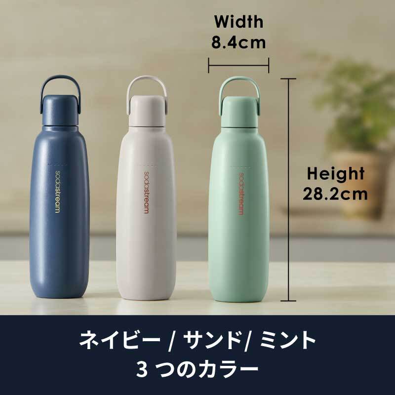 ステンレスボトル ネイビー 8