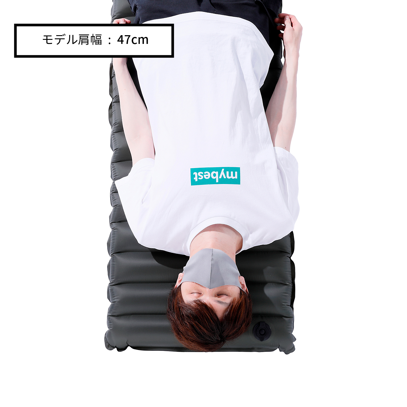 [新品未使用品]LOGOS エアライトマット収納袋付き(ポンプ内蔵) 新品未使用品]LOGOS エアライトマット収納袋付き(ポンプ内蔵