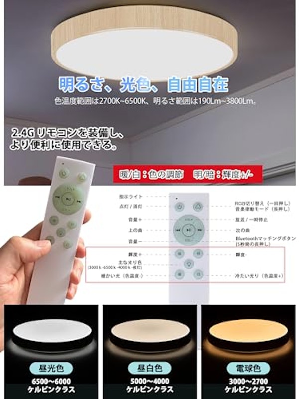 LEDシーリングライト 2
