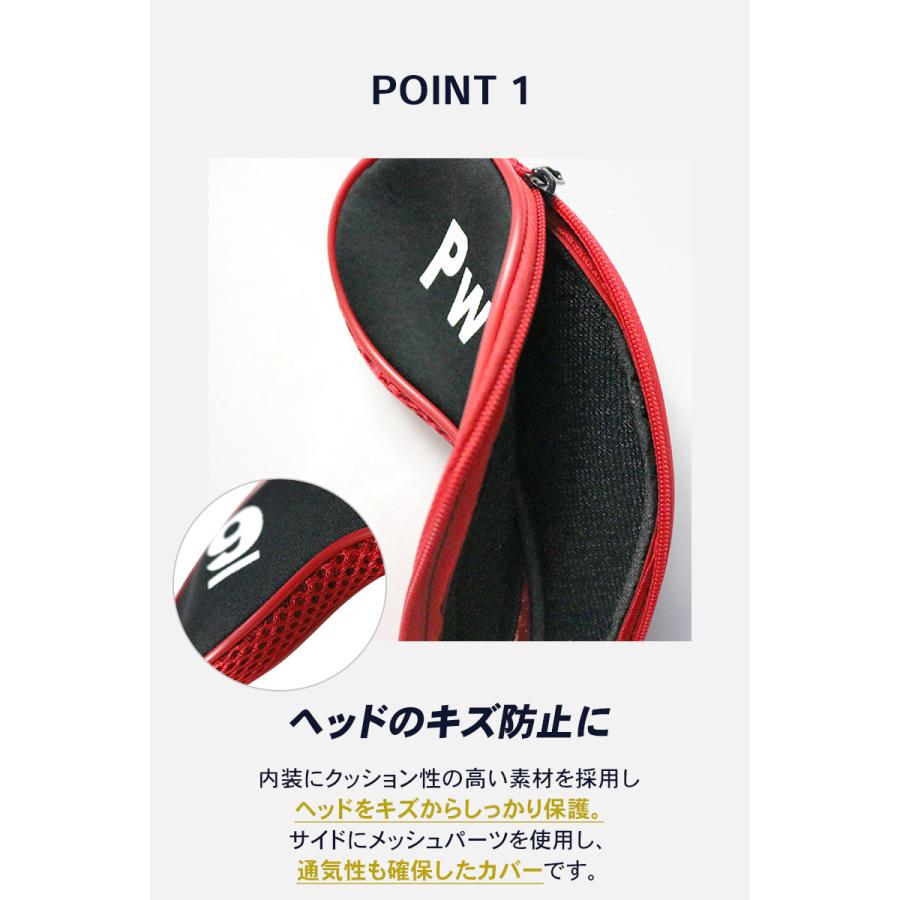 IRONS HEAD COVER 10pcs 7