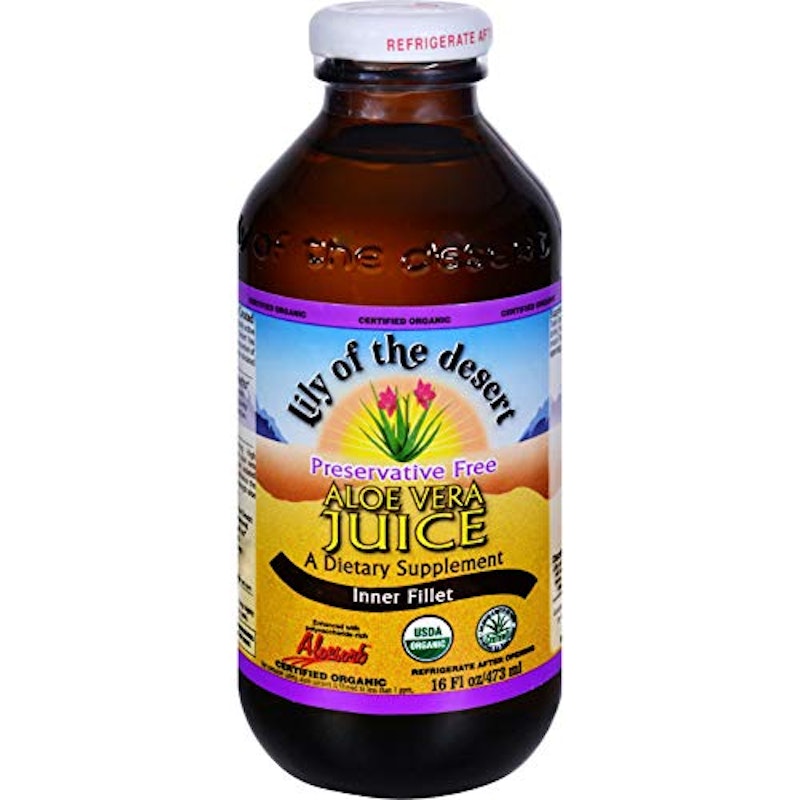 Lily Of The Desert アロエベラジュース 防腐剤不使用 16オンス 1
