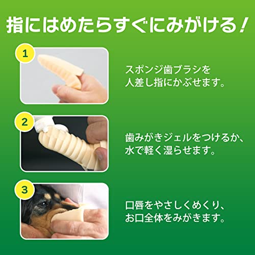 すき間もみがける波型フィンガー歯ブラシ 2